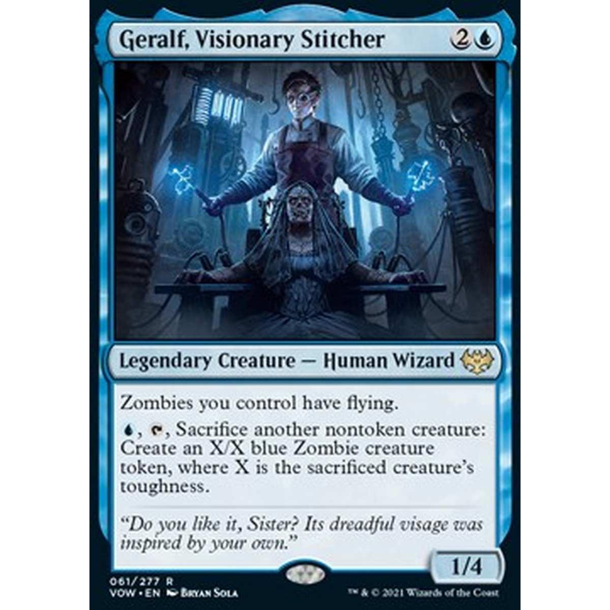 Geralf, Visionary Stitcher - Geralf, Visionary Stitcher - [VOW] [NM]