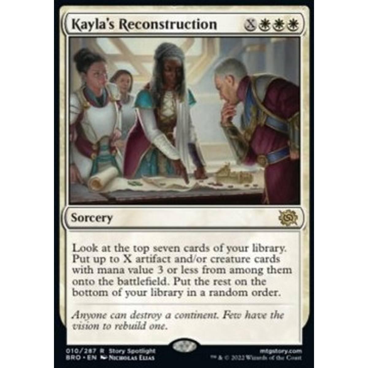 Kayla's Reconstruction - Kayla's Reconstruction - [BRO] [NM]