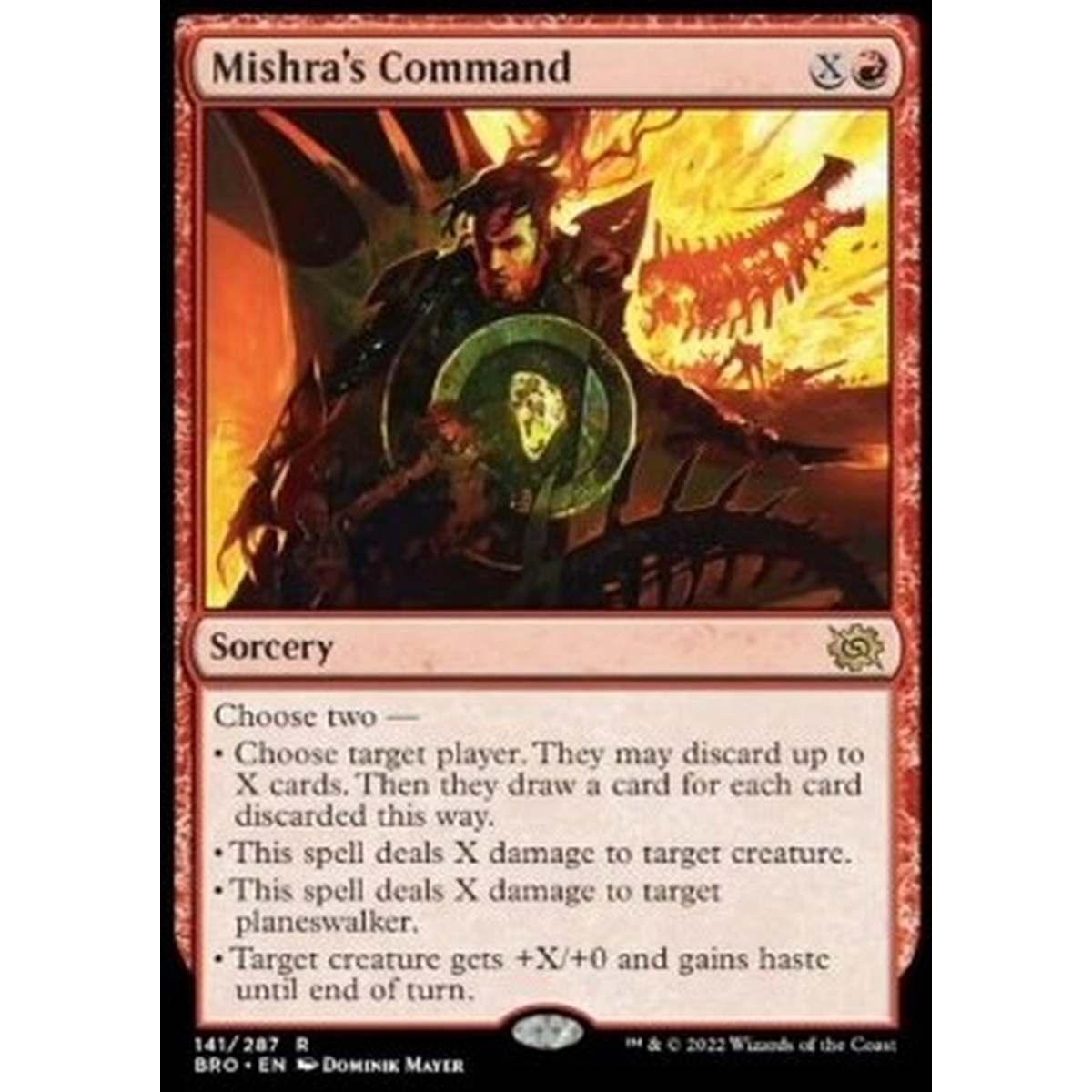 Mishra's Command - Comando di Mishra - [BRO] [NM]