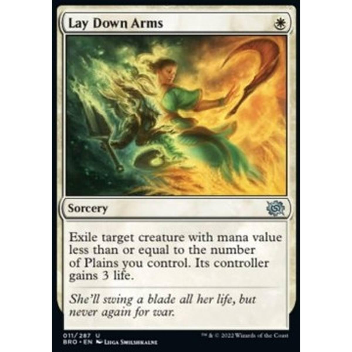 Lay Down Arms - Deporre le Armi - [BRO] [NM]