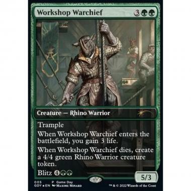 Workshop Warchief - Condottiero Proletario - [GDY] [NM] [Foil]