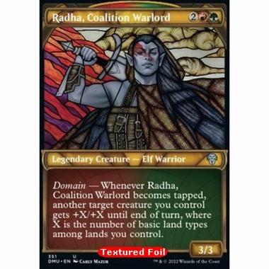 Radha, Coalition Warlord (V.2) - Radha, Coalition Warlord (V.2) - [XDMU] [NM] [Foil]