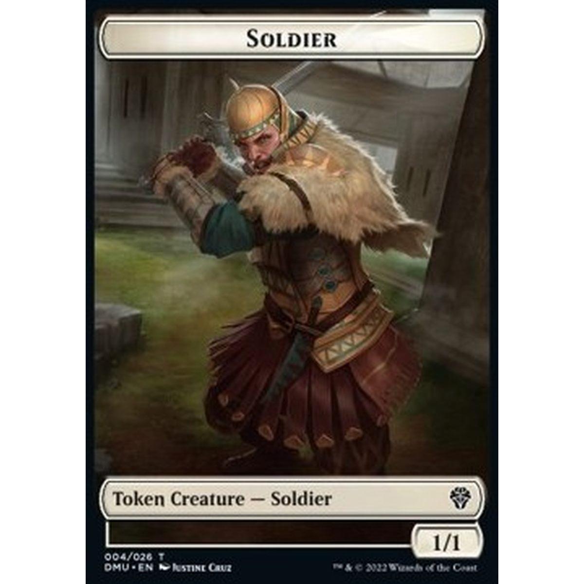 Soldier Token (W 1/1) // Beast Token (G 3/3) - Soldier Token (W 1/1) // Beast Token (G 3/3) - [XDMU] [NM] [Foil]