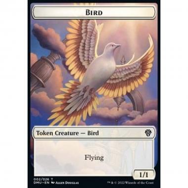 Bird Token (W 1/1) // Beast Token (G 3/3) - Bird Token (W 1/1) // Beast Token (G 3/3) - [XDMU] [NM] [Foil]