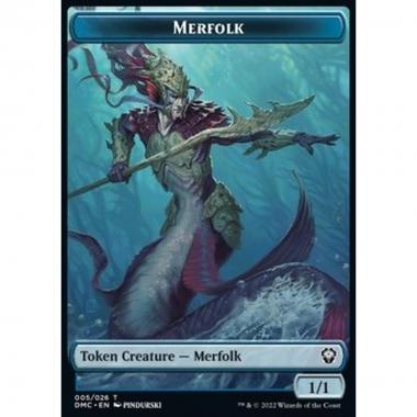 Merfolk Token (U 1/1) // Bird Token (W 1/1) - Merfolk Token (U 1/1) // Bird Token (W 1/1) - [XDMU] [NM] [Foil]