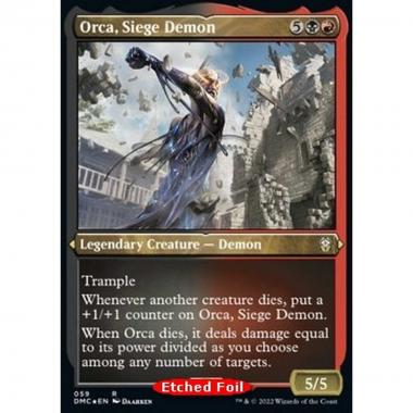 Orca, Siege Demon - Orca, Siege Demon - [XDMC] [NM] [Foil]