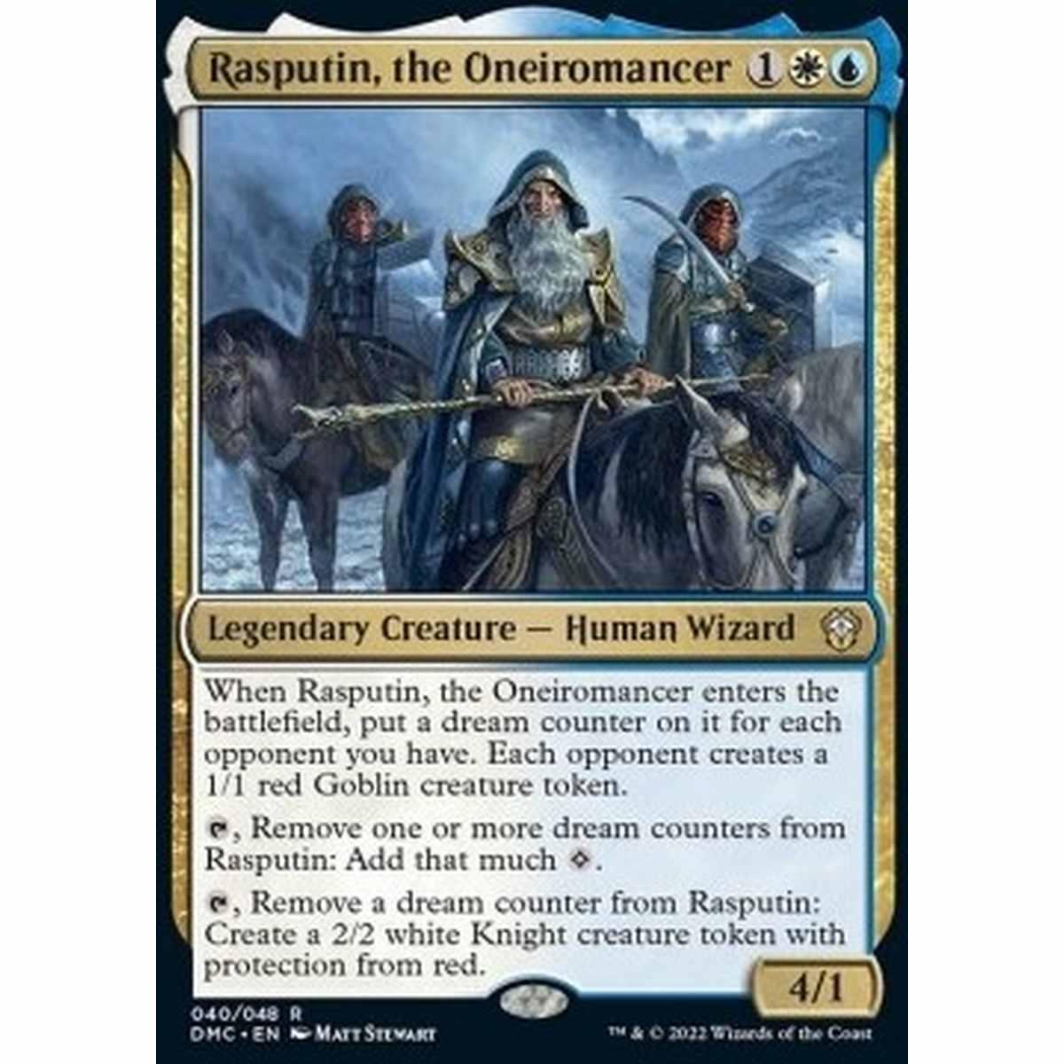 Rasputin, the Oneiromancer - Rasputin, the Oneiromancer - [DMC] [NM] [Foil]