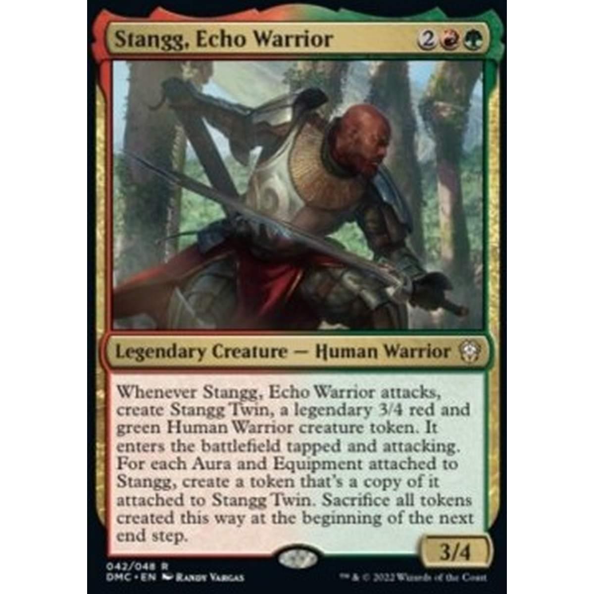 Stangg, Echo Warrior - Stangg, Echo Warrior - [DMC] [NM] [Foil]