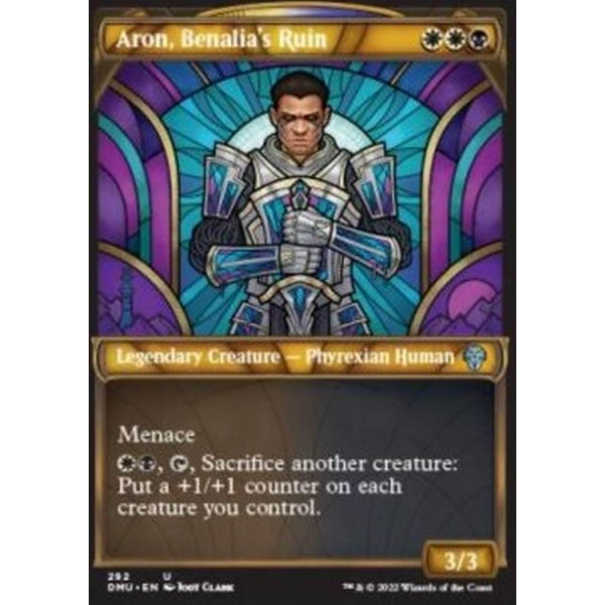 Aron, Benalia's Ruin (V.1) - Aron, Benalia's Ruin (V.1) - [XDMU] [NM] [Foil]