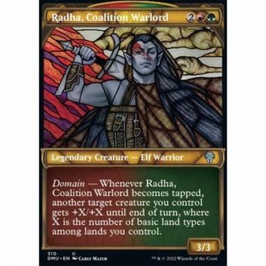 Radha, Coalition Warlord (V.1) - Radha, Coalition Warlord (V.1) - [XDMU] [NM] [Foil]