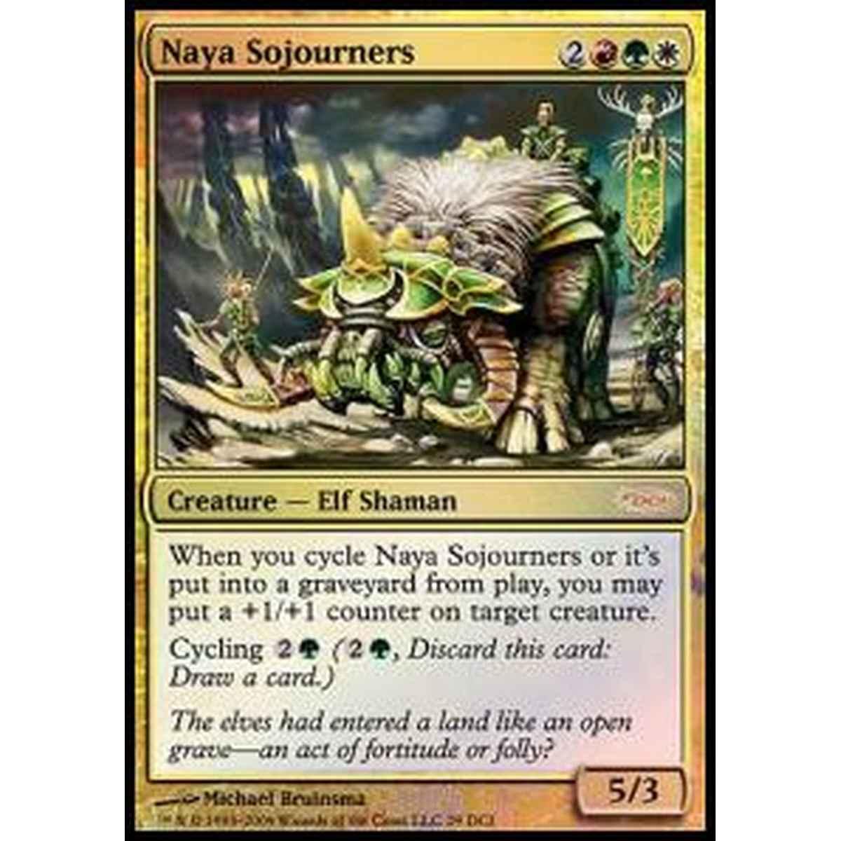 Naya Sojourners - Naya Sojourners - [GW] [EX] [Foil]
