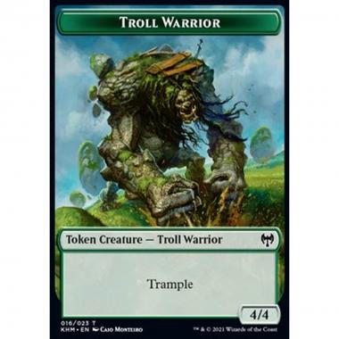 Troll Warrior Token (Green 4/4) - Troll Warrior Token (Green 4/4) - [XKHM] [NM]