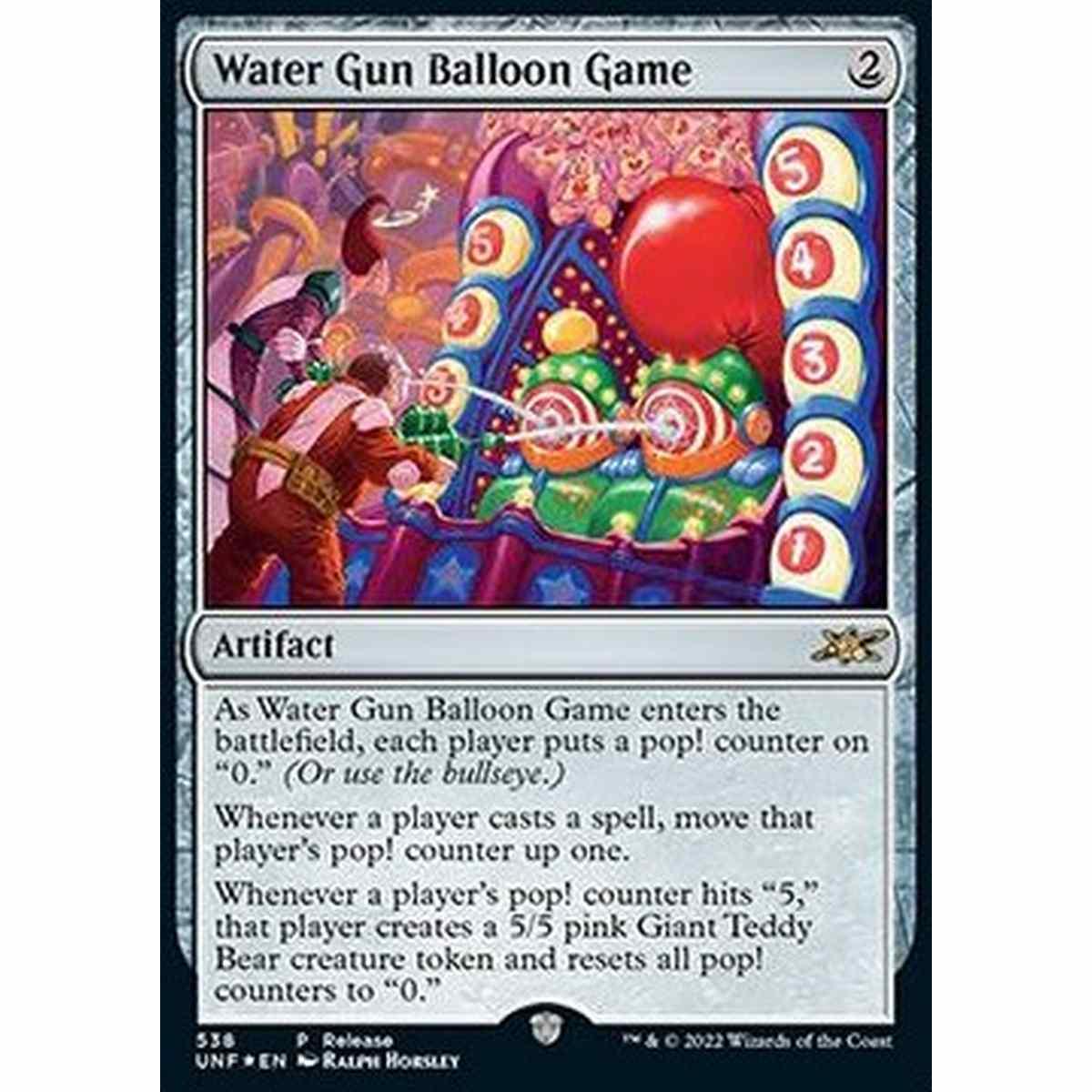 Water Gun Balloon Game - Water Gun Balloon Game - [REL] [NM] [Foil]