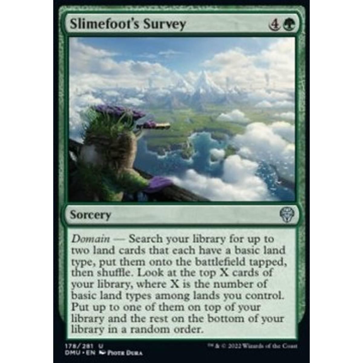 Slimefoot's Survey - Slimefoot's Survey - [DMU] [NM] [Foil]
