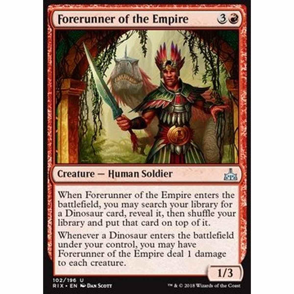 Forerunner of the Empire - Precursore dell'Impero - [RIX] [NM]