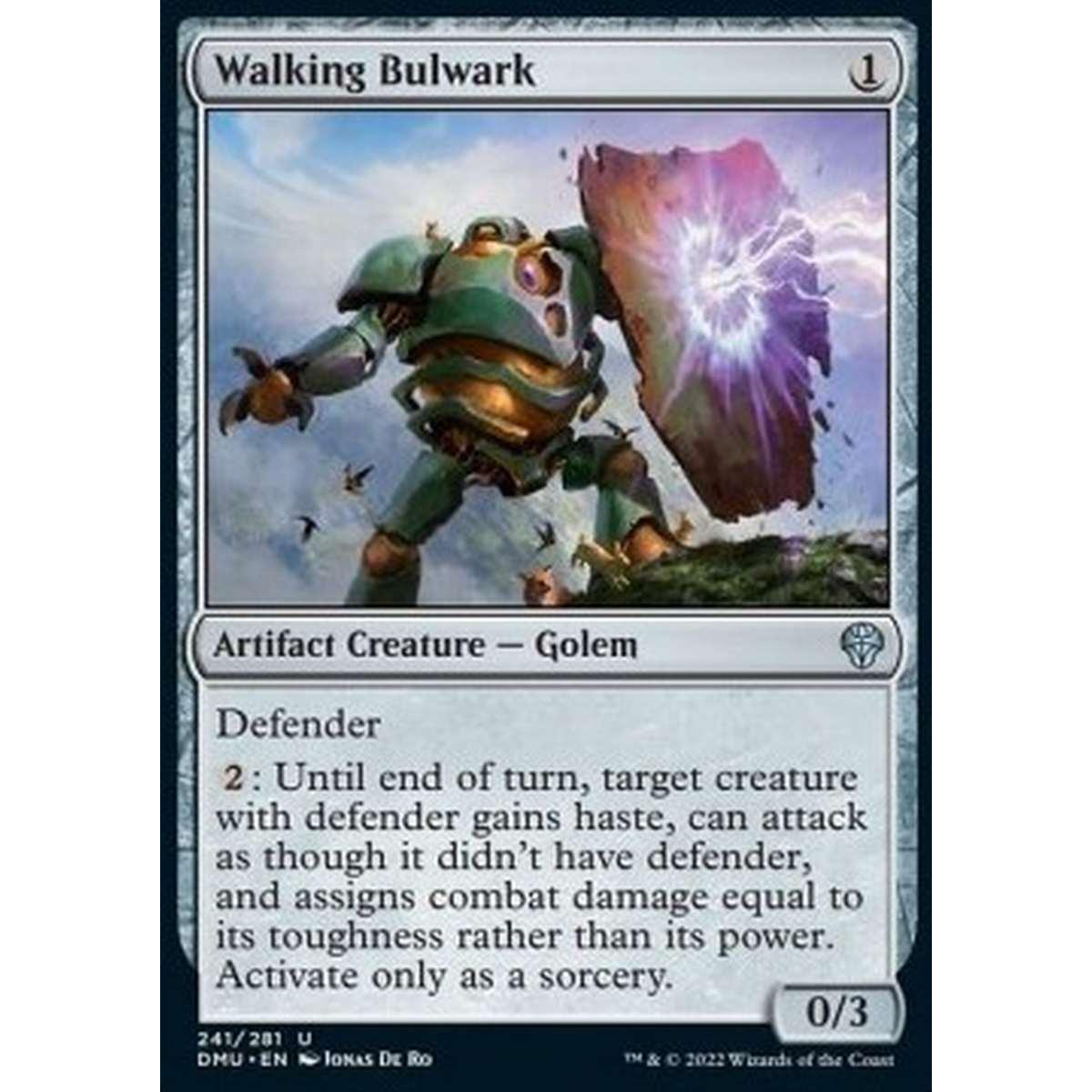 Walking Bulwark - Baluardo Ambulante - [DMU] [NM] [Foil]