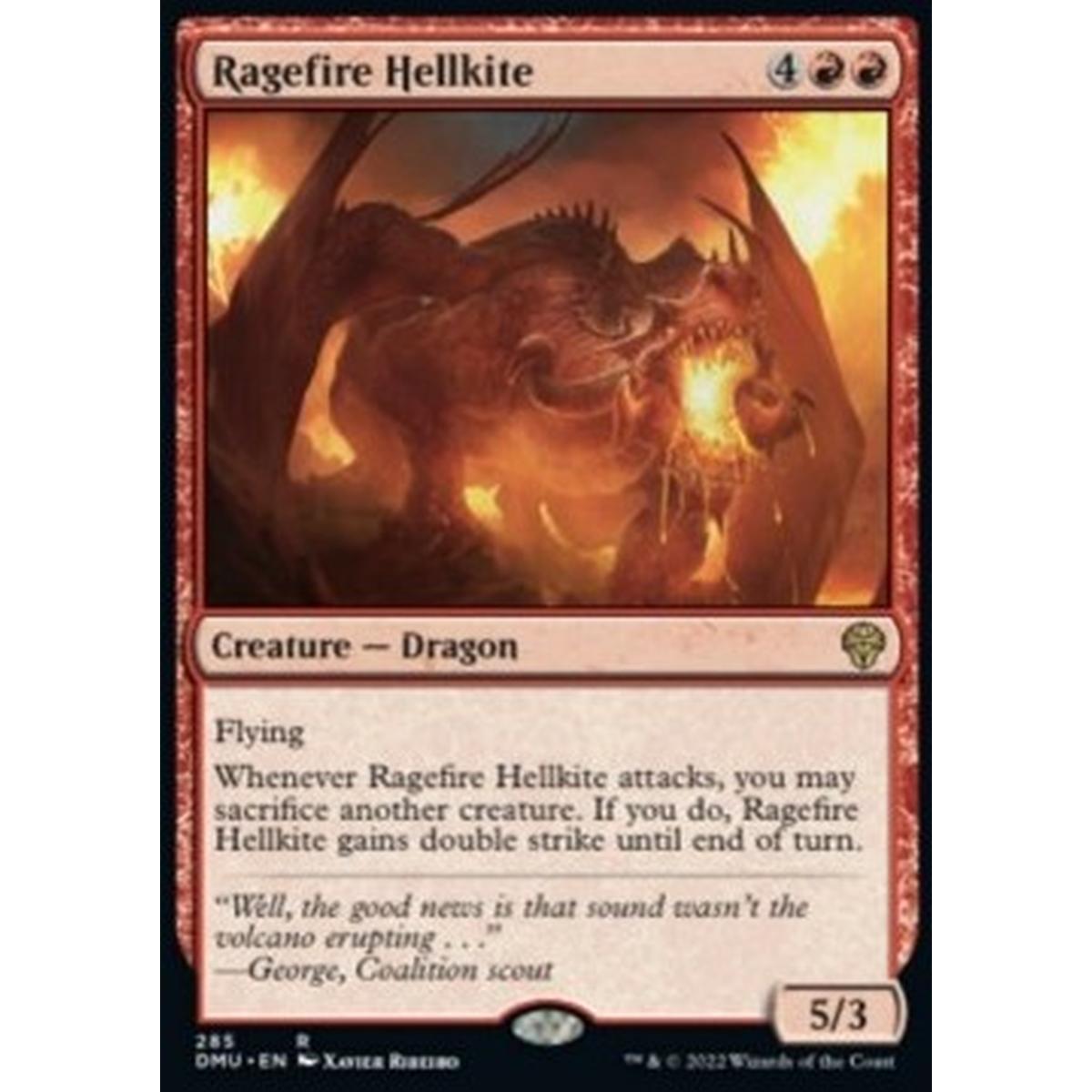 Ragefire Hellkite (V.1) - Ragefire Hellkite (V.1) - [XDMU] [NM]