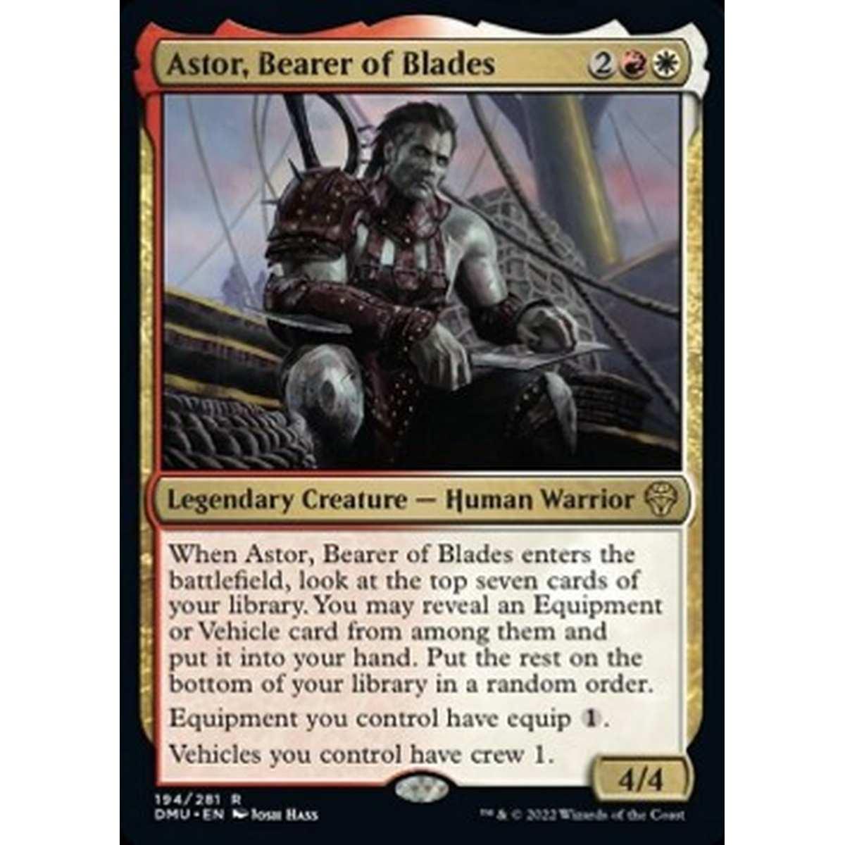 Astor, Bearer of Blades - Astor, Portatore delle Lame - [DMU] [NM]