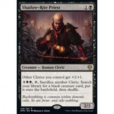Shadow-Rite Priest - Sacerdote del Rito d'Ombra - [DMU] [NM]