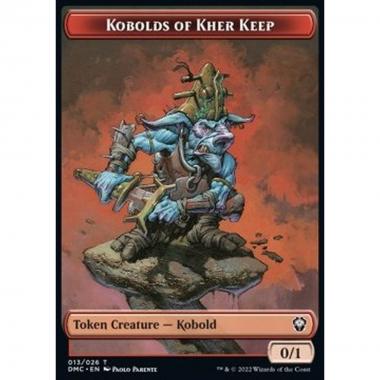 Kobolds of Kher Keep Token (Red 0/1) - Kobolds of Kher Keep Token (Red 0/1) - [XDMC] [NM]