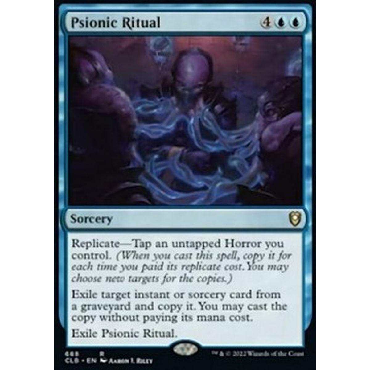 Psionic Ritual (V.1) - Psionic Ritual (V.1) - [XCLB] [NM]