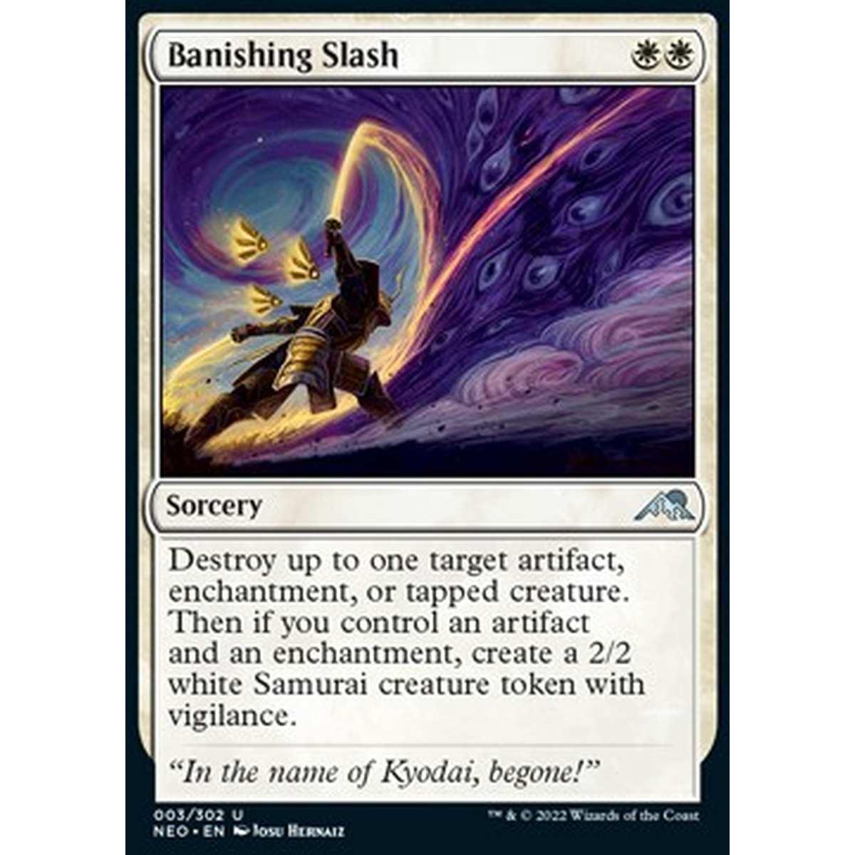 Banishing Slash - Banishing Slash - [NEO] [NM] [Foil]