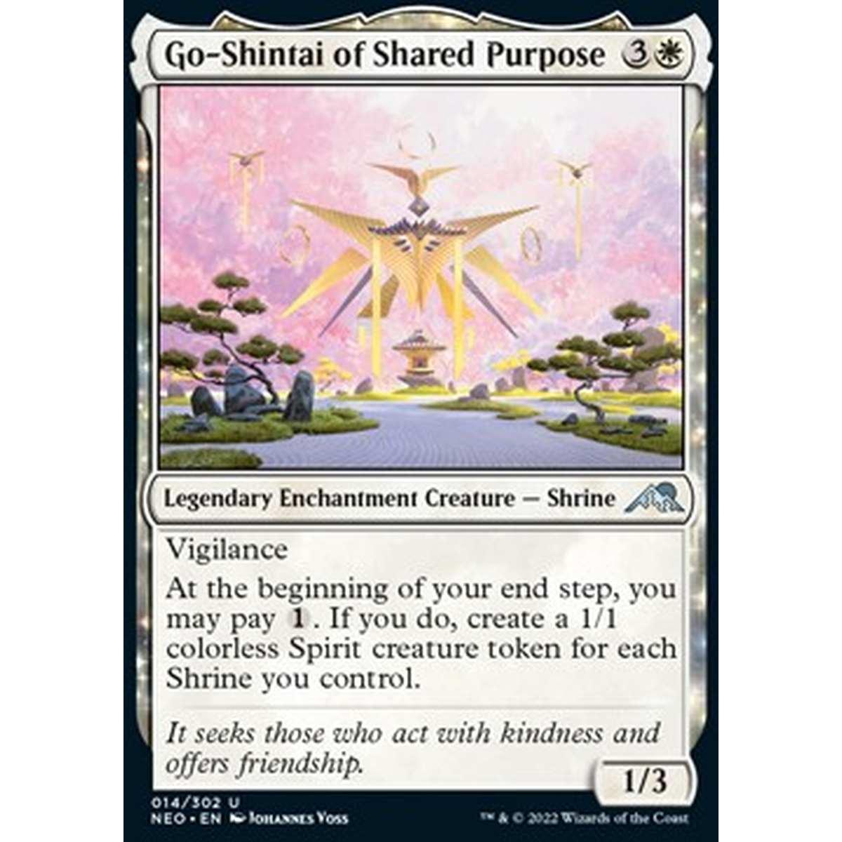 Go-Shintai of Shared Purpose - Go-Shintai of Shared Purpose - [NEO] [NM] [Foil]