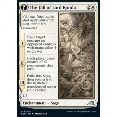 The Fall of Lord Konda // Fragment of Konda - The Fall of Lord Konda // Fragment of Konda - [NEO] [NM] [Foil]