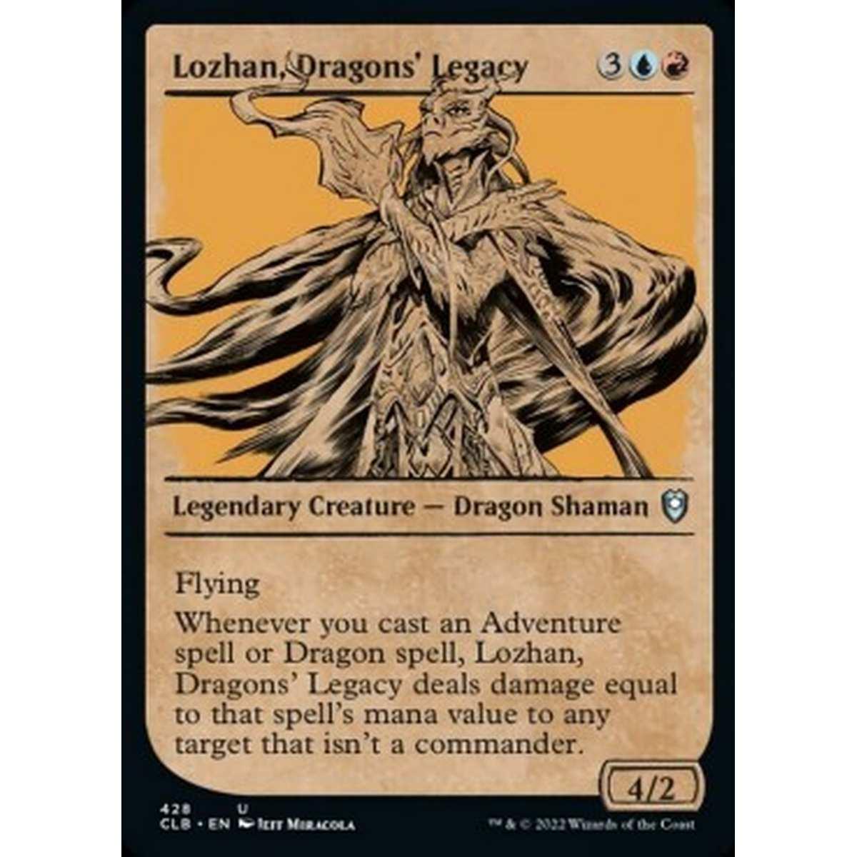 Lozhan, Dragons' Legacy (V.2) - Lozhan, Dragons' Legacy (V.2) - [XCLB] [NM] [Foil]