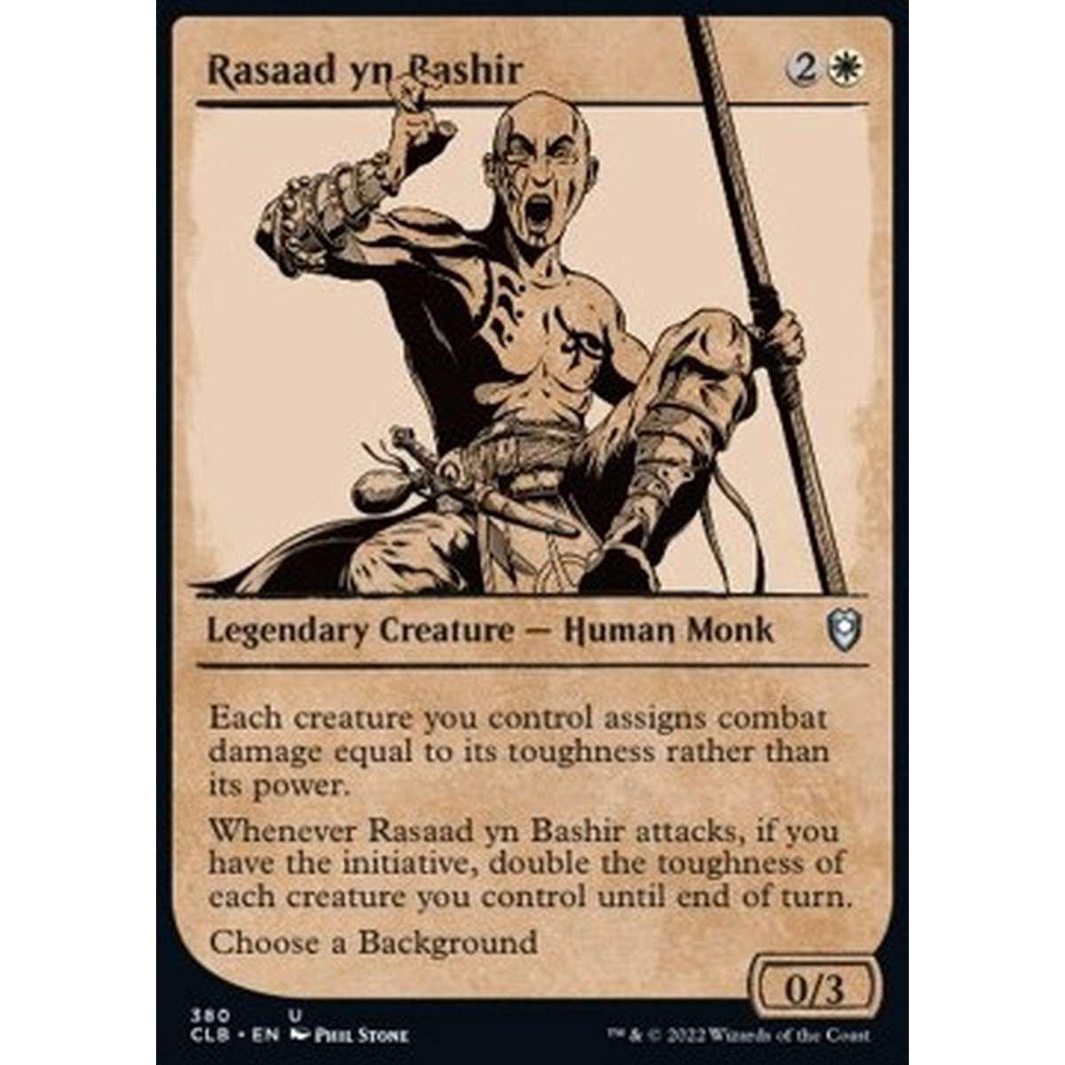 Rasaad yn Bashir (V.2) - Rasaad yn Bashir (V.2) - [XCLB] [NM] [Foil]