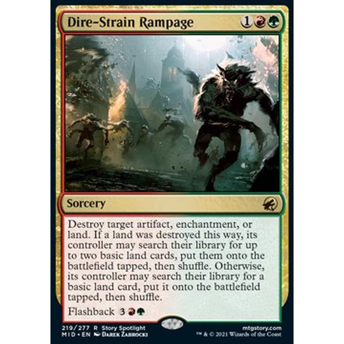 Dire-Strain Rampage - Furia della Stirpe Funesta - [MID] [NM]