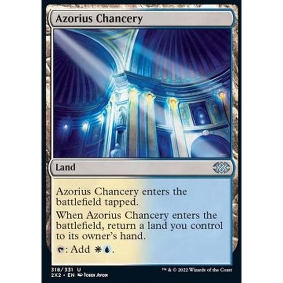 Azorius Chancery - Azorius Chancery - [2X2] [NM] [Foil]