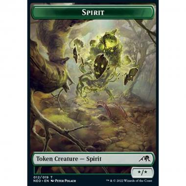 Spirit Token (Green */*) - Spirit Token (Green */*) - [XNEO] [NM]