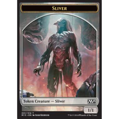 Sliver Token (Colorless 1/1) - Sliver Token (Colorless 1/1) - [M15] [NM]