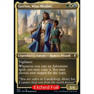 Gorion, Wise Mentor (V.1) - Gorion, Saggio Mentore (V.1) - [XCLB] [NM] [Foil]