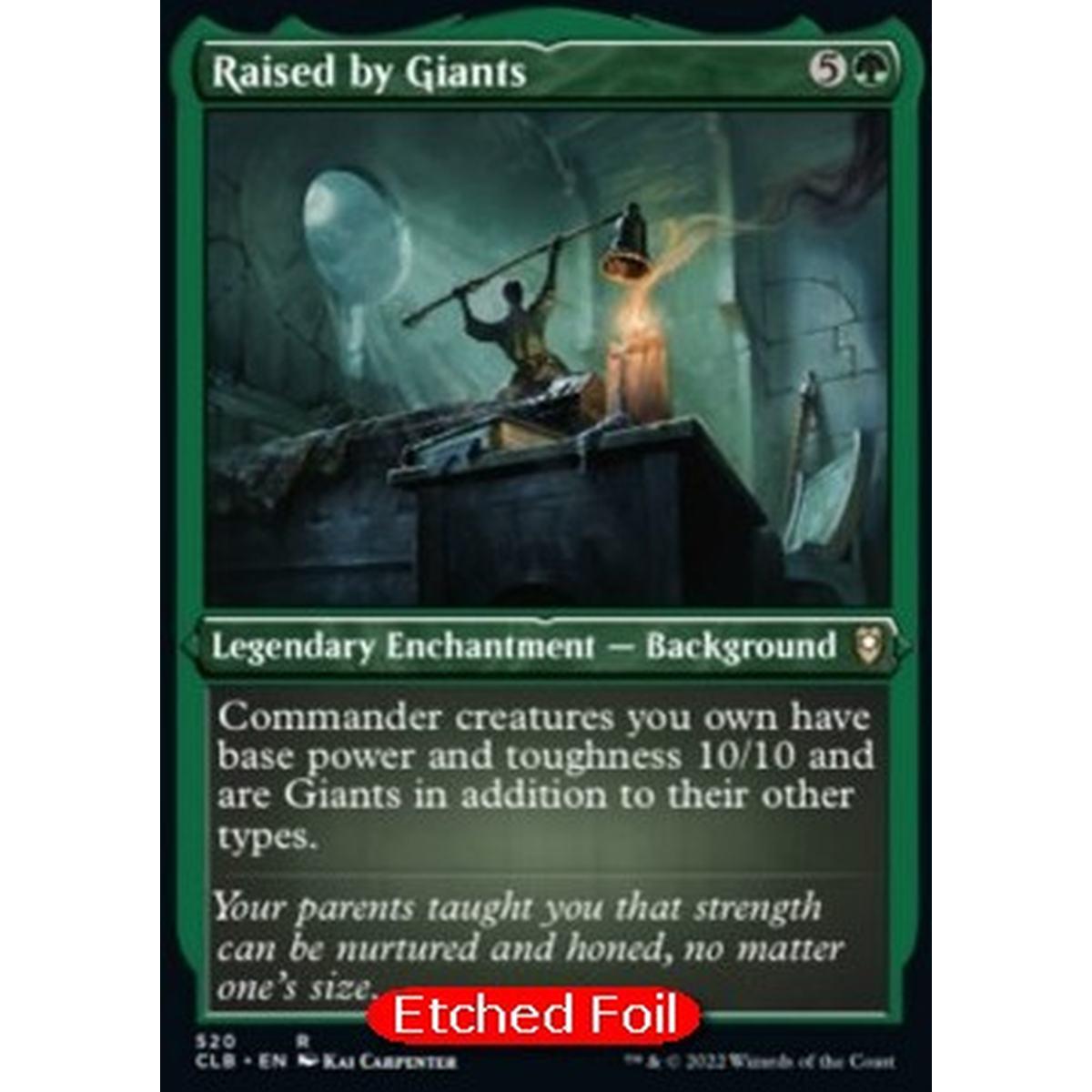 Raised by Giants (V.1) - Cresciuto dai Giganti (V.1) - [XCLB] [NM] [Foil]