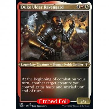 Duke Ulder Ravengard (V.1) - Duke Ulder Ravengard (V.1) - [XCLB] [NM] [Foil]
