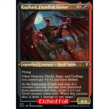 Raphael, Fiendish Savior (V.1) - Raphael, Fiendish Savior (V.1) - [XCLB] [NM] [Foil]