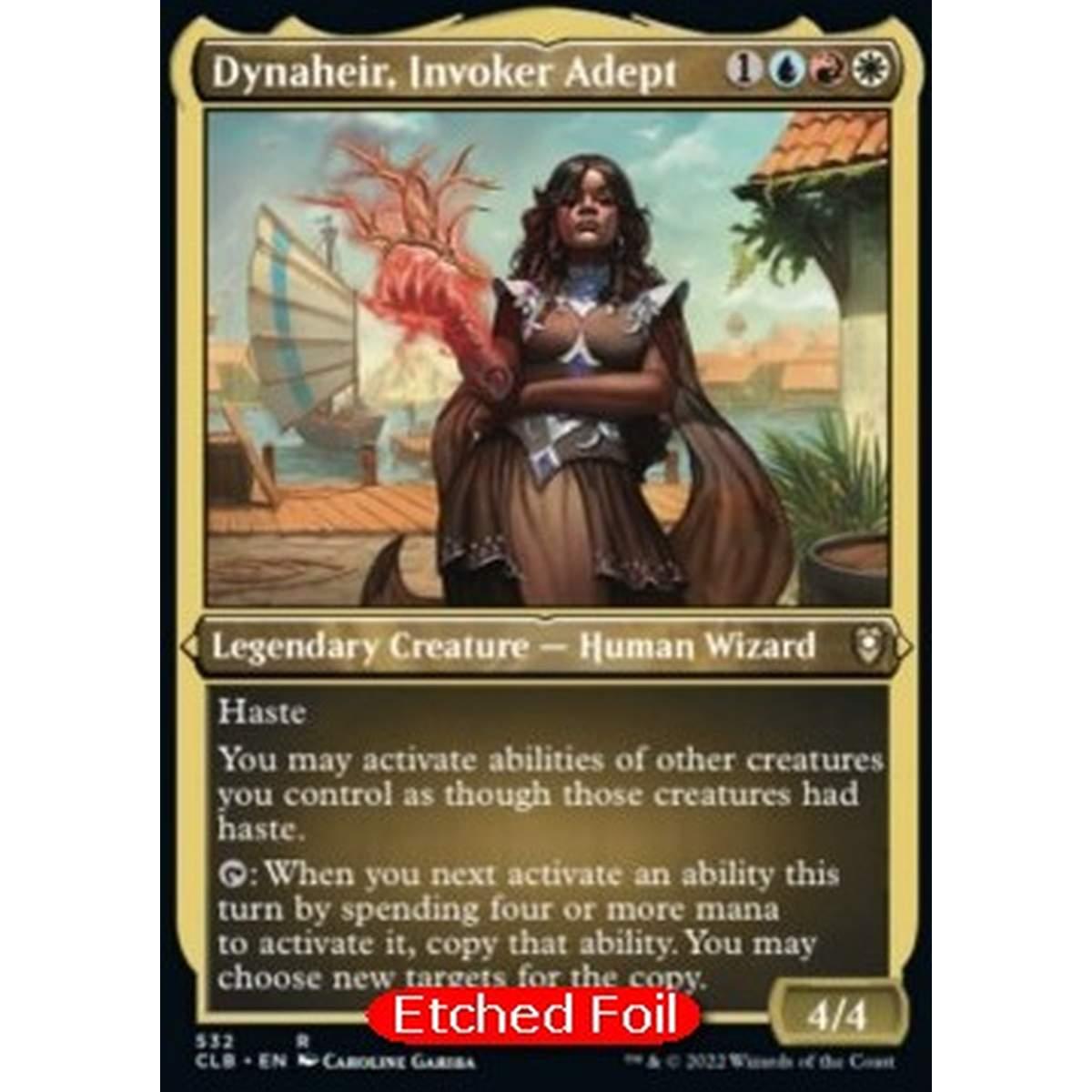 Dynaheir, Invoker Adept (V.1) - Dynaheir, Invoker Adept (V.1) - [XCLB] [NM] [Foil]