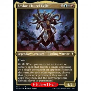 Zevlor, Elturel Exile (V.1) - Zevlor, Elturel Exile (V.1) - [XCLB] [NM] [Foil]