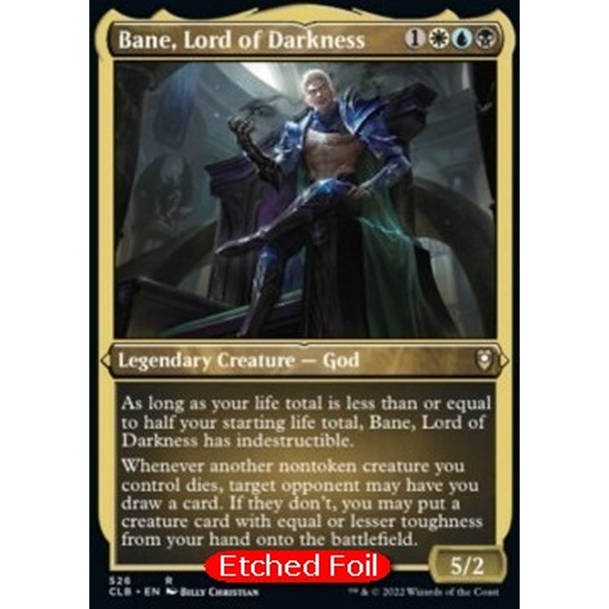 Bane, Lord of Darkness (V.1) - Bane, Lord of Darkness (V.1) - [XCLB] [NM] [Foil]