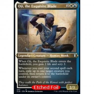 Oji, the Exquisite Blade (V.1) - Oji, the Exquisite Blade (V.1) - [XCLB] [NM] [Foil]