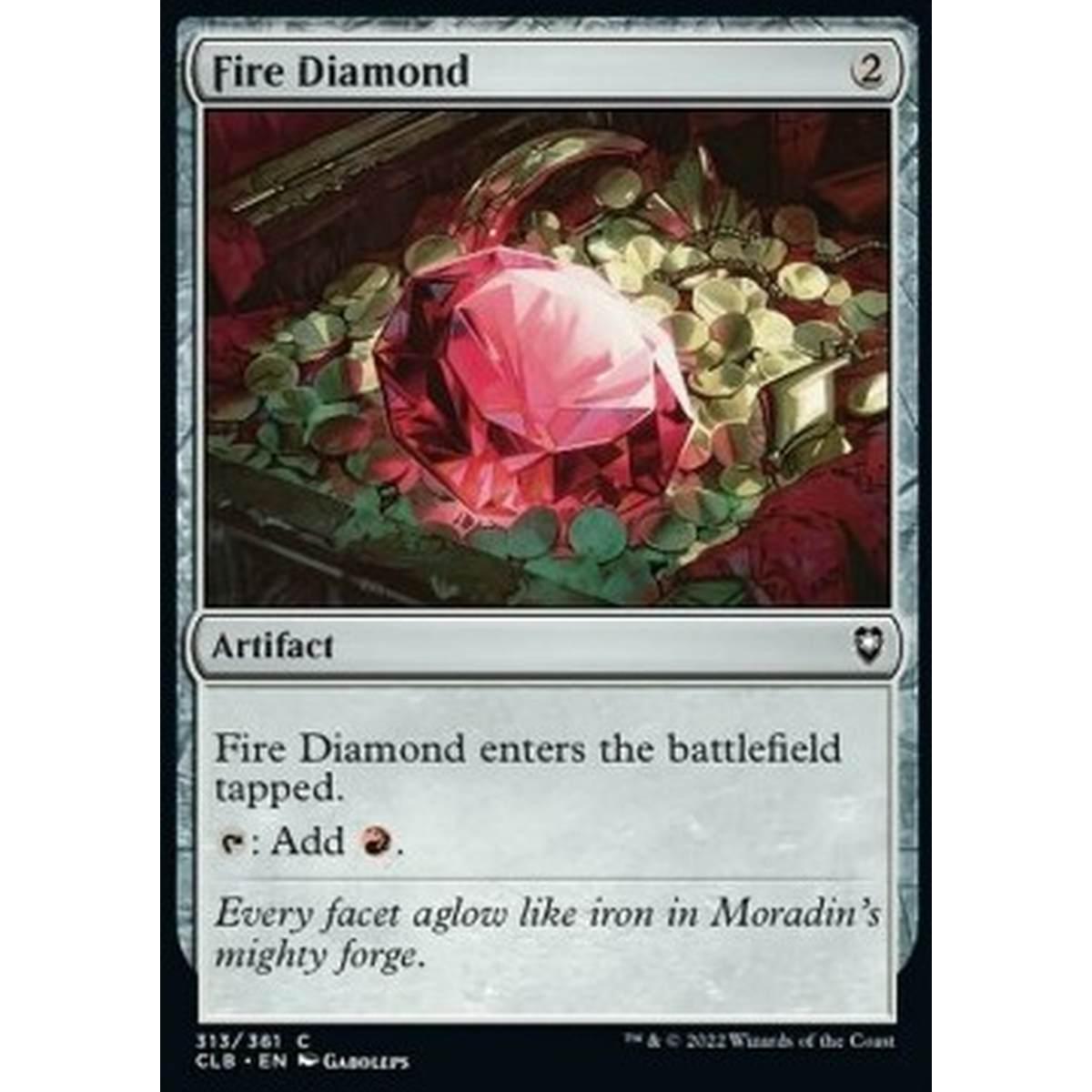 Fire Diamond - Fire Diamond - [CLB] [NM] [Foil]