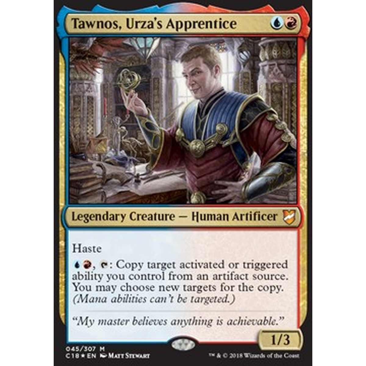 Tawnos, Urza's Apprentice - Tawnos, Urza's Apprentice - [C18] [NM] [Foil]
