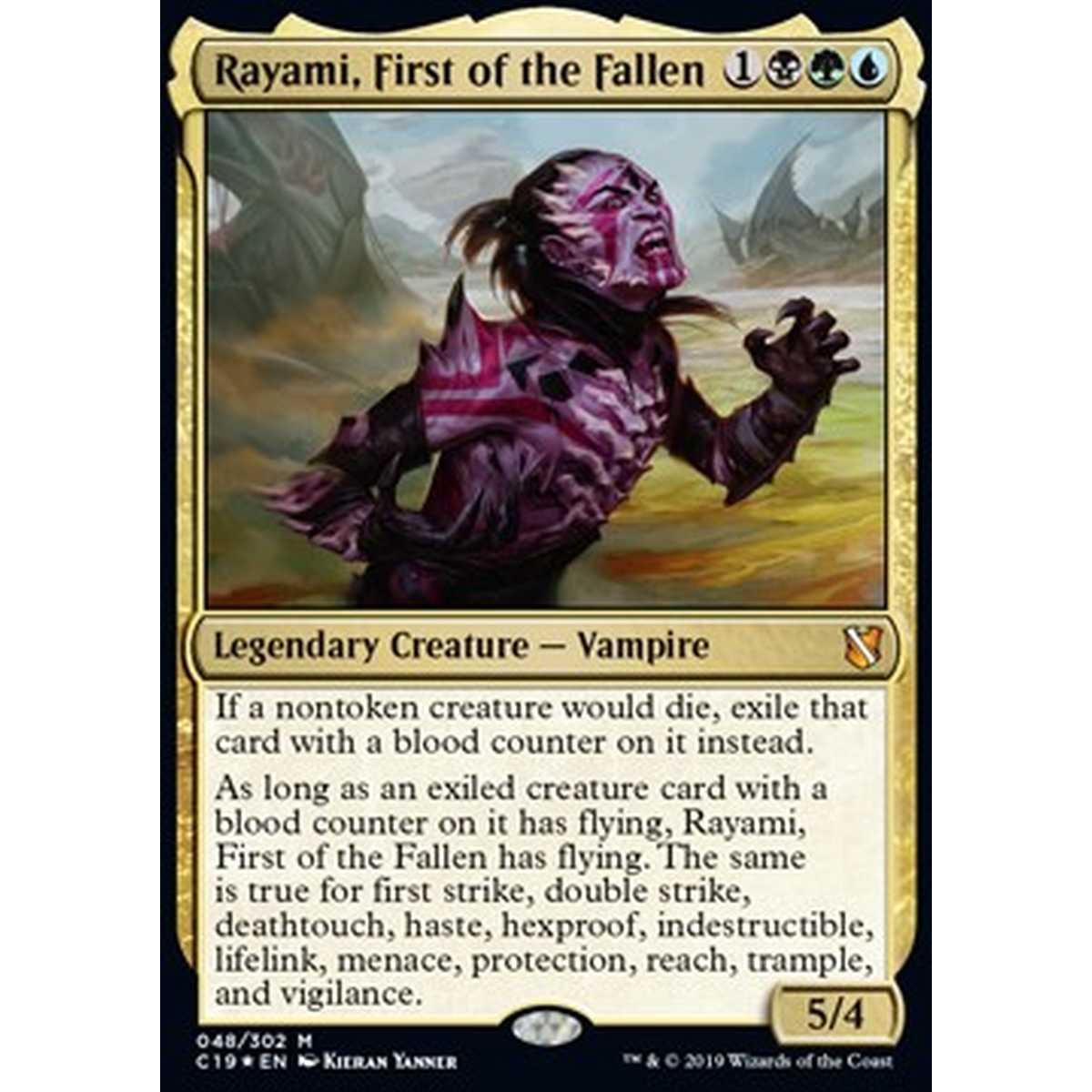 Rayami, First of the Fallen - Rayami, First of the Fallen - [C19] [EX] [Foil]
