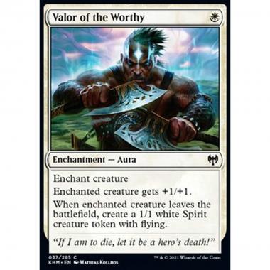Valor of the Worthy - Valore del Degno - [KHM] [NM]