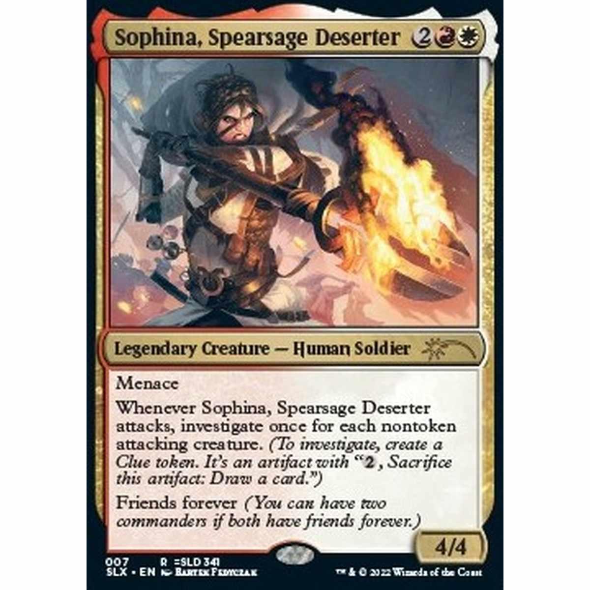 Sophina, Spearsage Deserter - Sophina, Spearsage Deserter - [SLX] [NM]