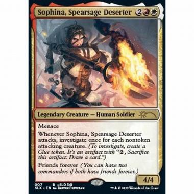 Sophina, Spearsage Deserter - Sophina, Spearsage Deserter - [SLX] [NM]