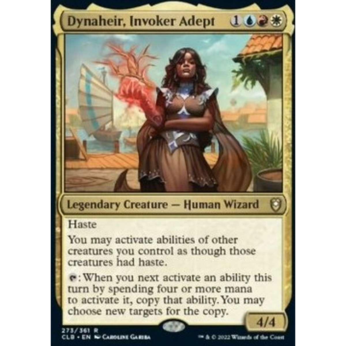 Dynaheir, Invoker Adept - Dynaheir, Invocatrice Esperta - [CLB] [NM]