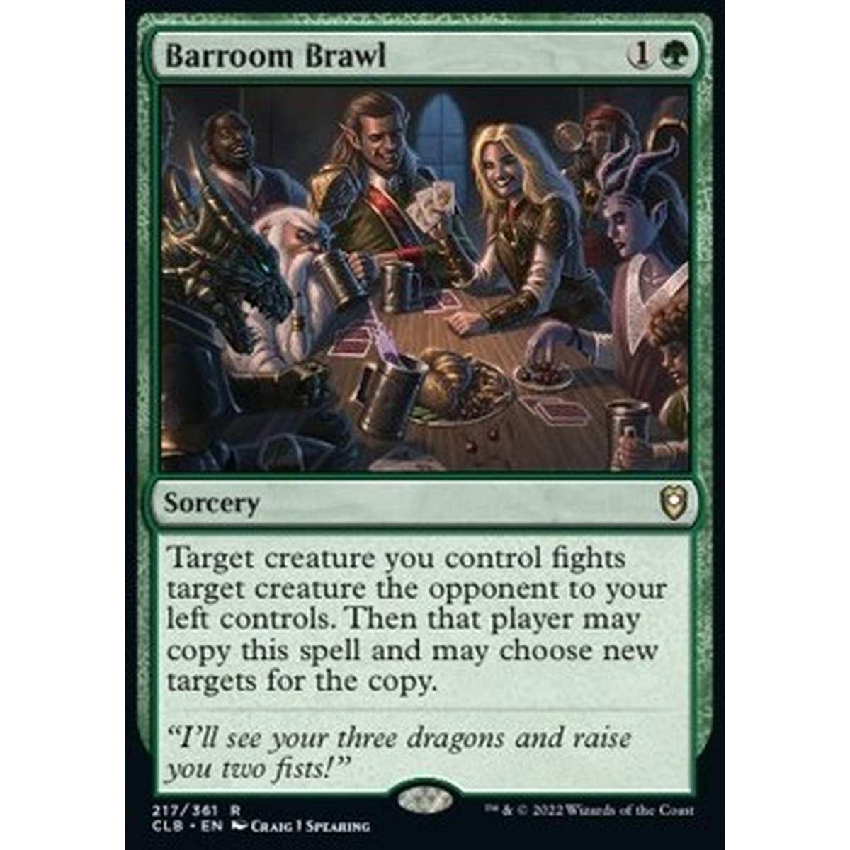 Barroom Brawl - Disputa da Taverna - [CLB] [NM]